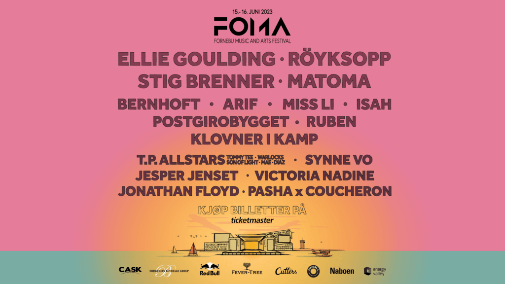 17 artister klare til FOMA!