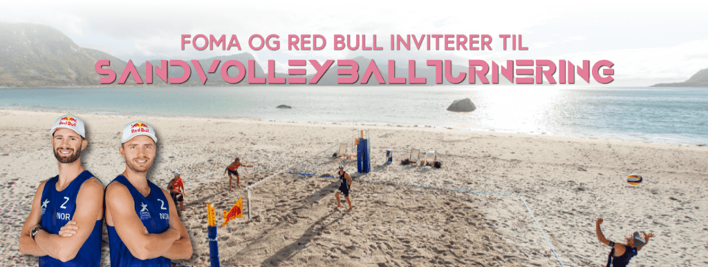 Red Bulls sandvolleyballstjerner til FOMA!